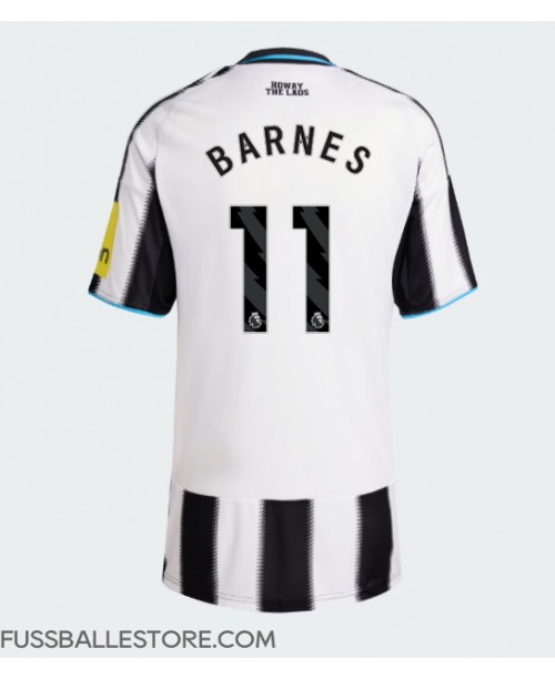 Günstige Newcastle United Harvey Barnes #11 Heimtrikot Damen 2025-26 Kurzarm Günstige Newcastle United Harvey Barnes #11 Heimtrikot Damen 2025-26 Kurzarm